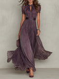 LALI | VESTIDO MAXI FLUIDO - Aurea Montiel