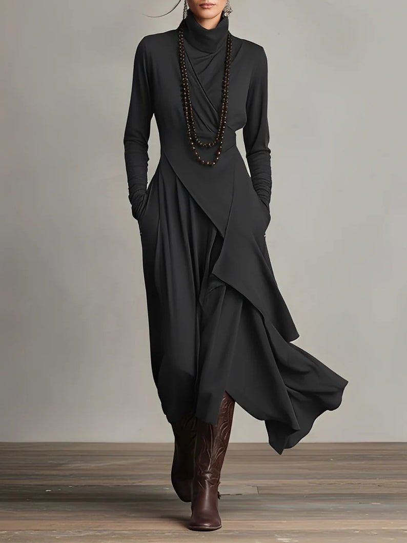 LARA | VESTIDO MAXI FLUIDO - Aurea Montiel