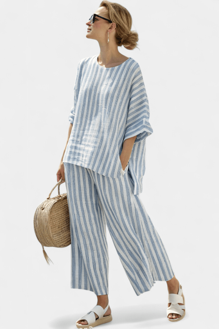 LEIRE | CONJUNTO DE LINO - Aurea Montiel