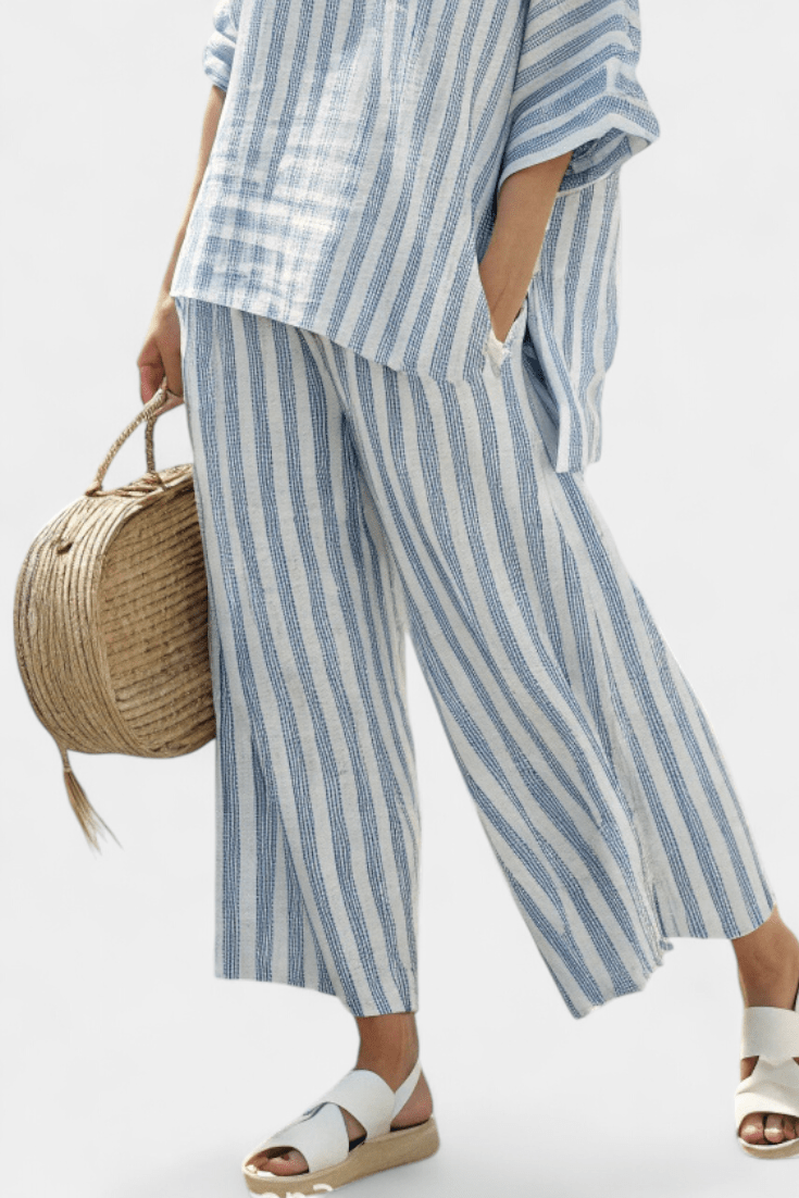LEIRE | CONJUNTO DE LINO - Aurea Montiel