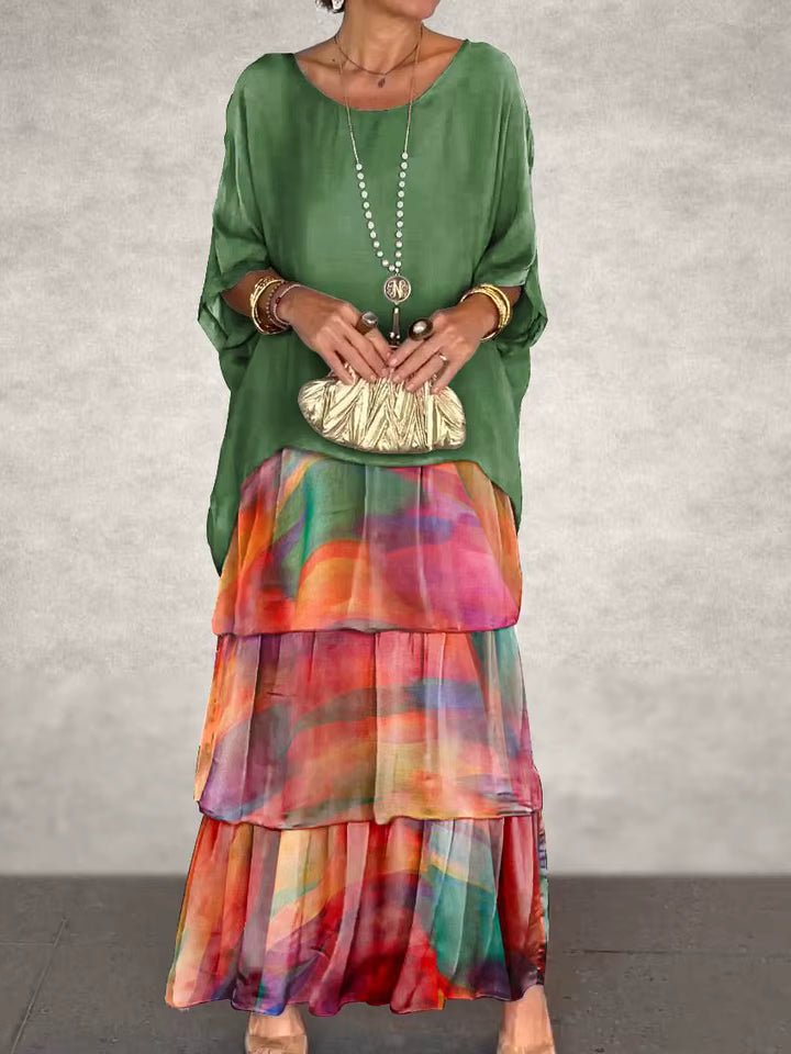 LEONOR | VESTIDO MAXI VAPOROSO - Aurea Montiel