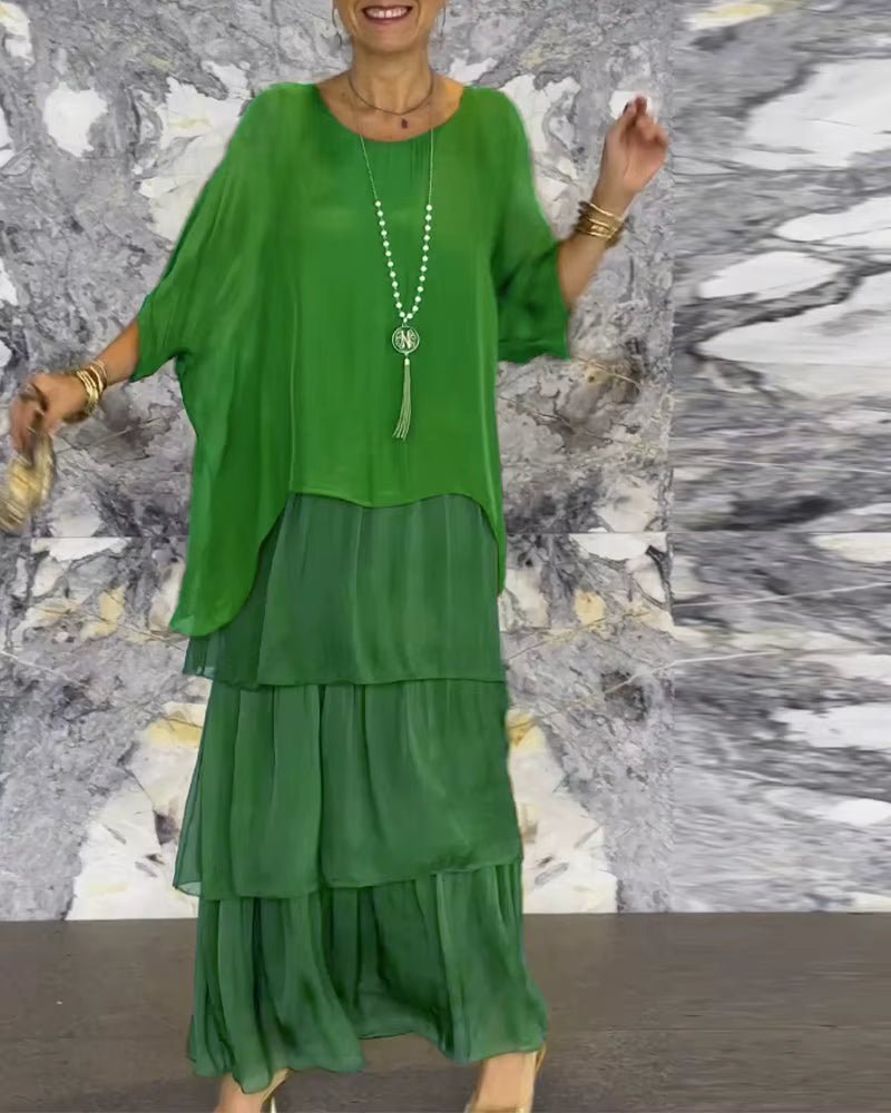 LEONOR | VESTIDO MAXI VAPOROSO - Aurea Montiel