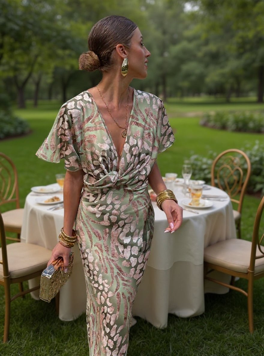 LEONORA | VESTIDO MIDI ELEGANTE - Aurea Montiel