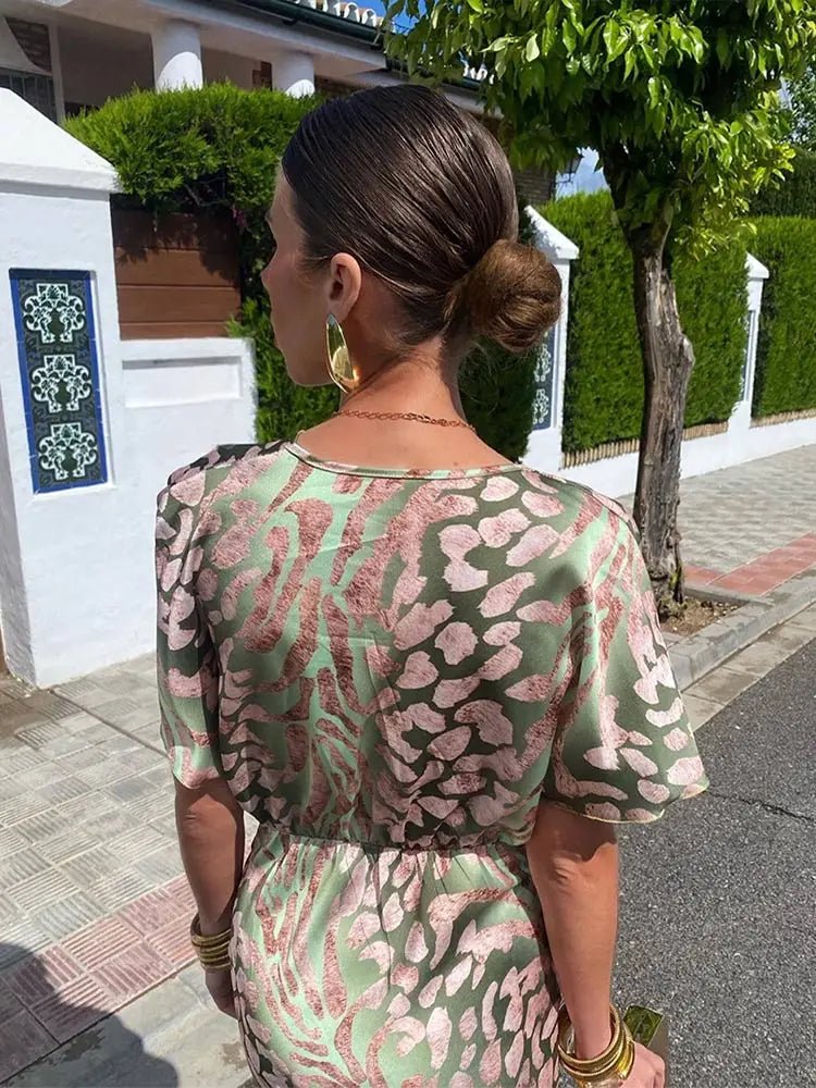 LEONORA | VESTIDO MIDI ELEGANTE - Aurea Montiel