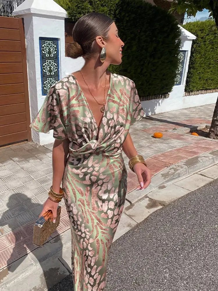 LEONORA | VESTIDO MIDI ELEGANTE - Aurea Montiel