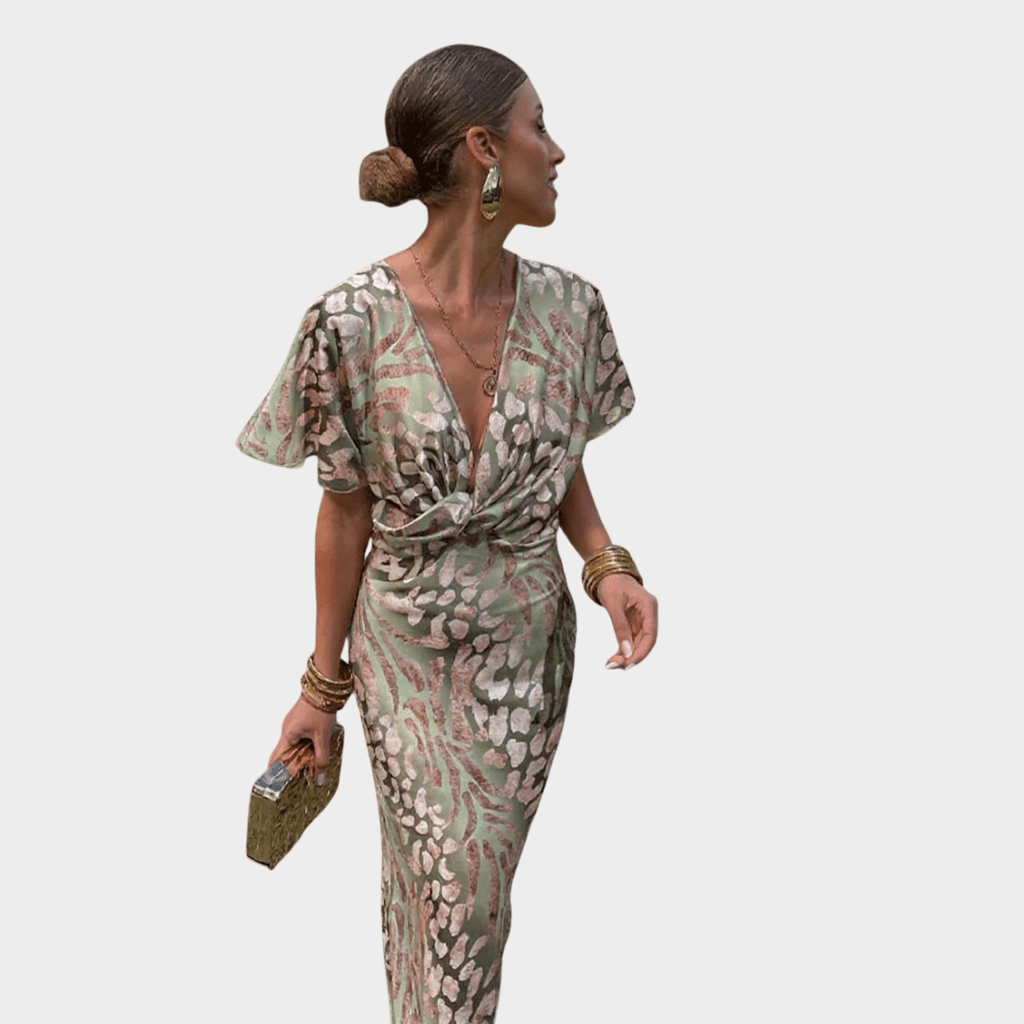 LEONORA | VESTIDO MIDI ELEGANTE - Aurea Montiel