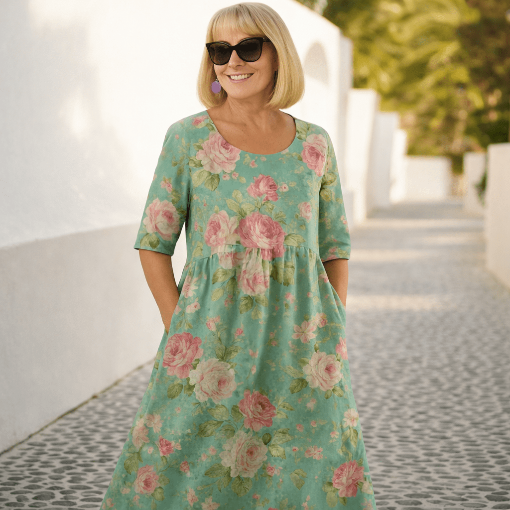 LILY | VESTIDO MIDI FLORAL - Aurea Montiel