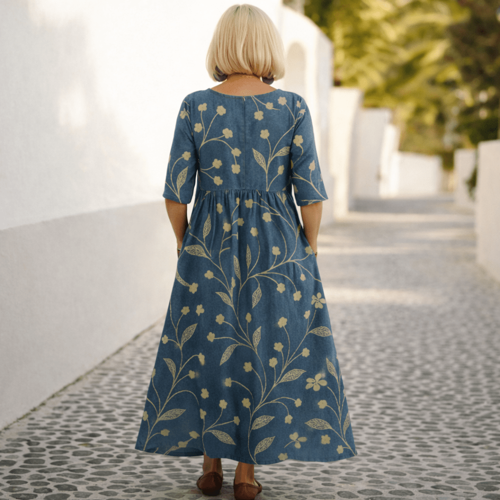 LILY | VESTIDO MIDI FLORAL - Aurea Montiel