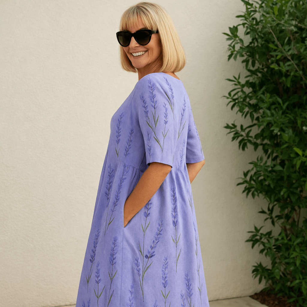 LILY | VESTIDO MIDI FLORAL - Aurea Montiel