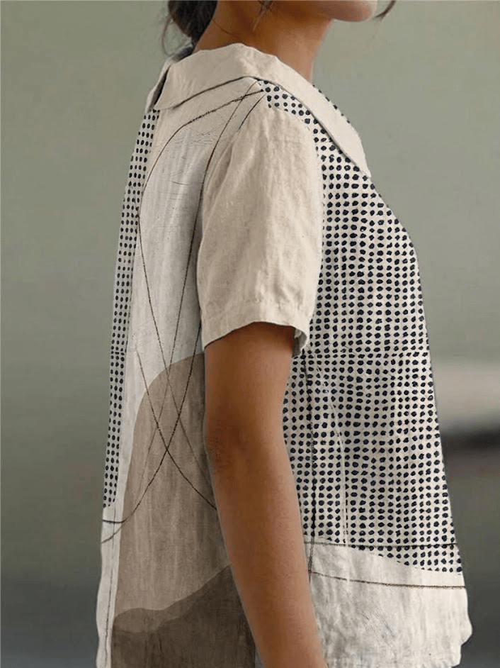 LORENA | CAMISA ESTAMPADA - Aurea Montiel