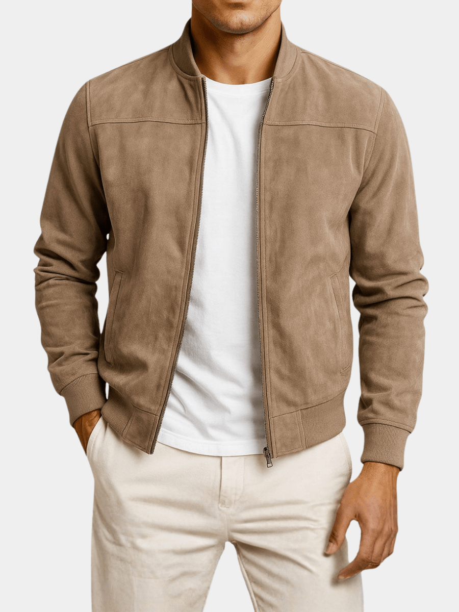 LORENZO | CHAQUETA DE ANTE - Aurea Montiel