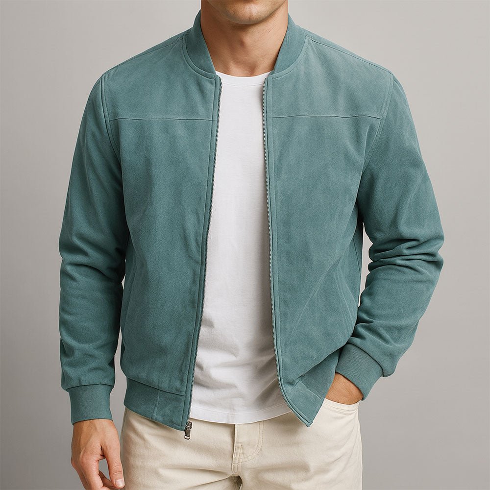 LORENZO | CHAQUETA DE ANTE - Aurea Montiel