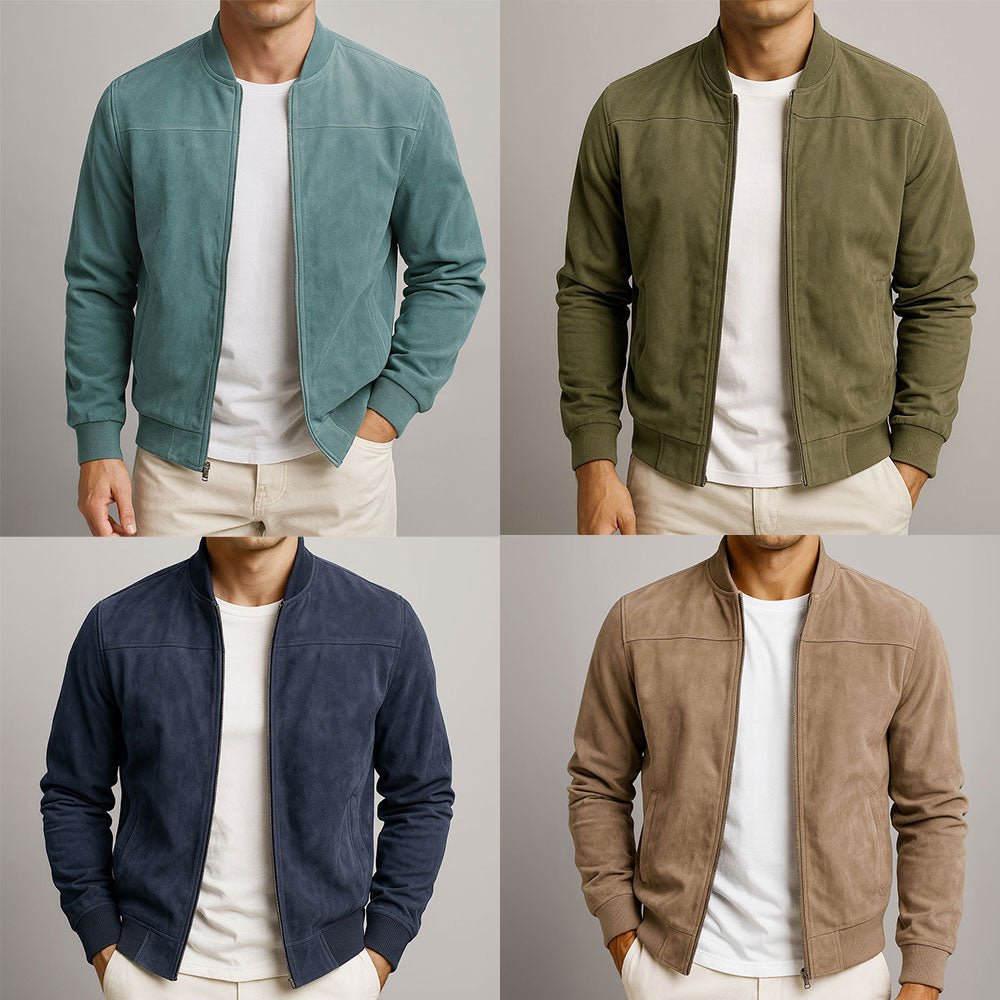 LORENZO | CHAQUETA DE ANTE - Aurea Montiel