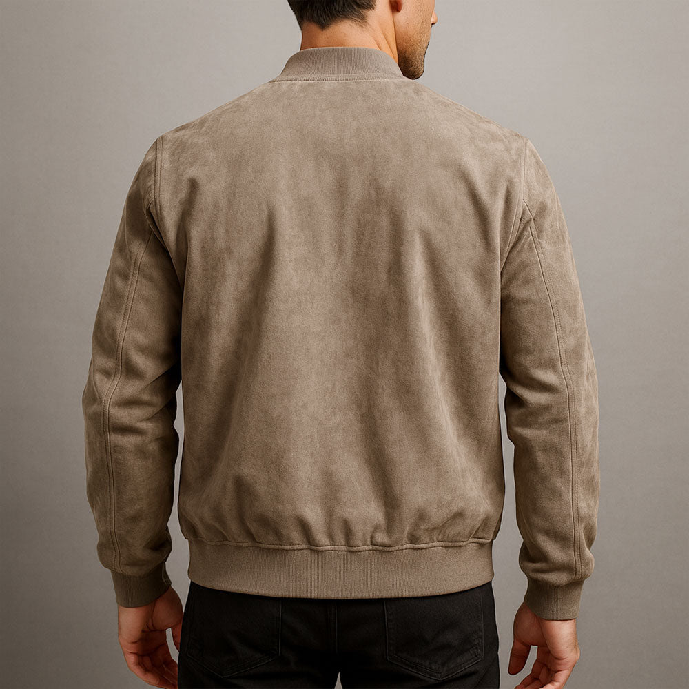 LORENZO | CHAQUETA DE ANTE - Aurea Montiel