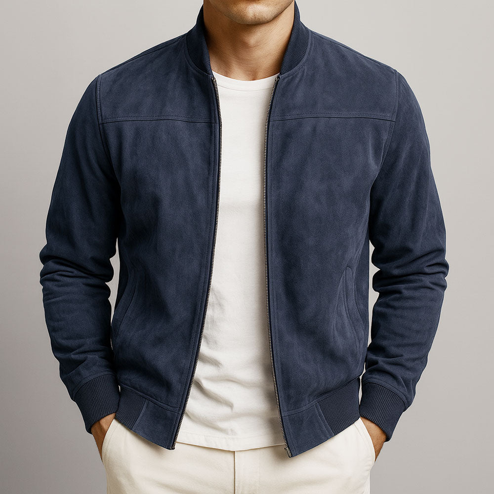 LORENZO | CHAQUETA DE ANTE - Aurea Montiel