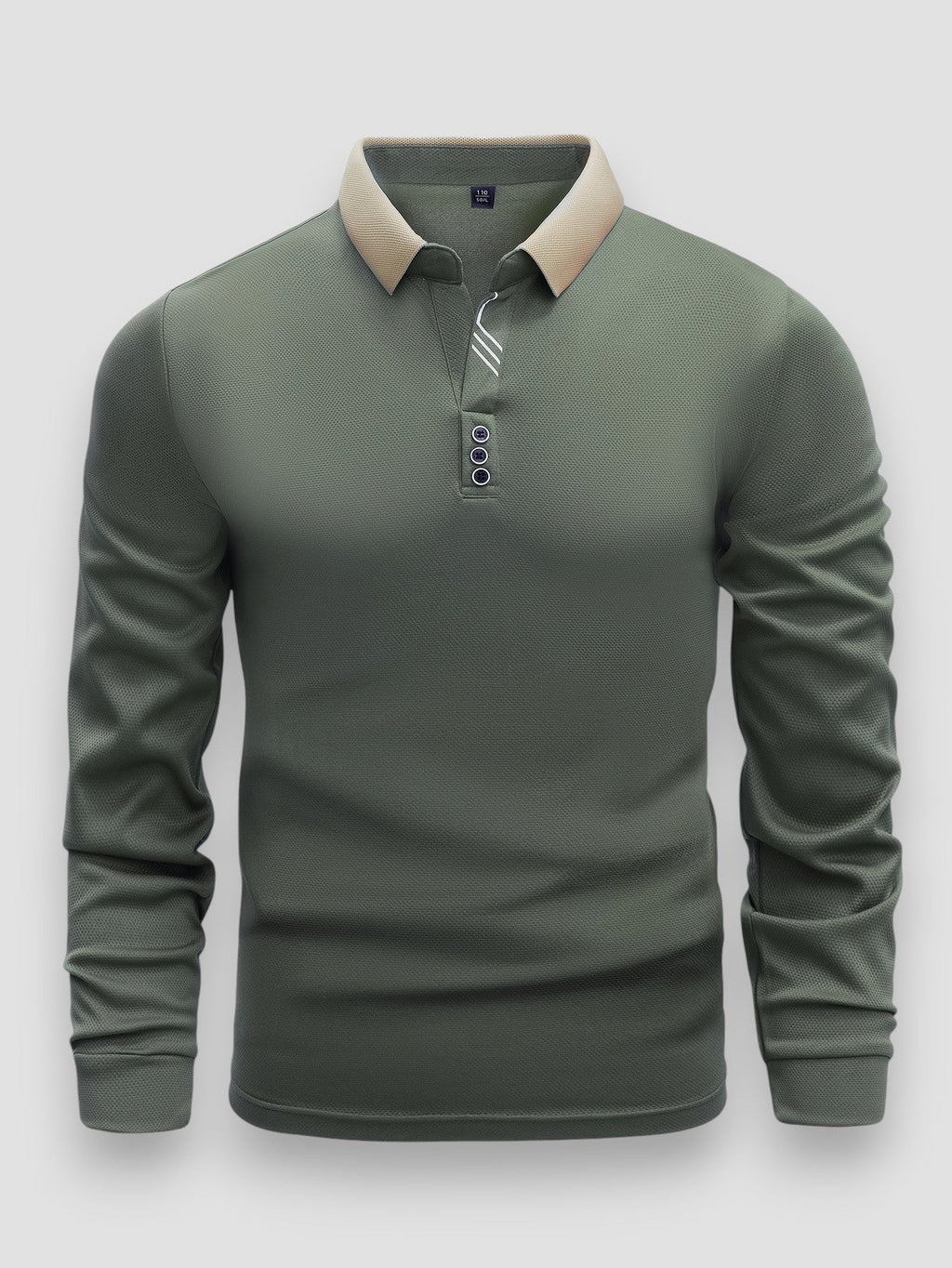 LUIS | POLO DE MANGA LARGA - Aurea Montiel
