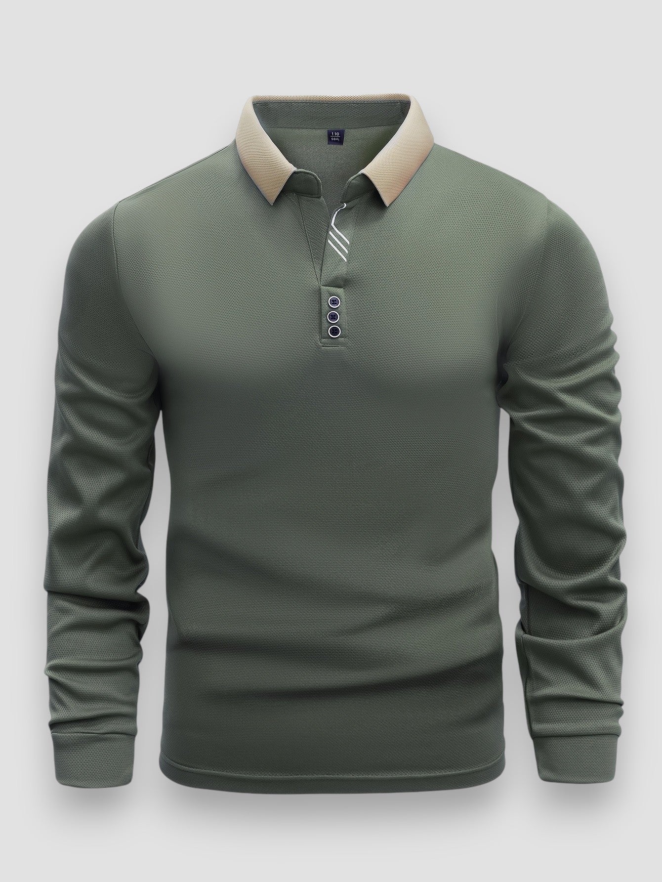 LUIS | POLO DE MANGA LARGA - Aurea Montiel