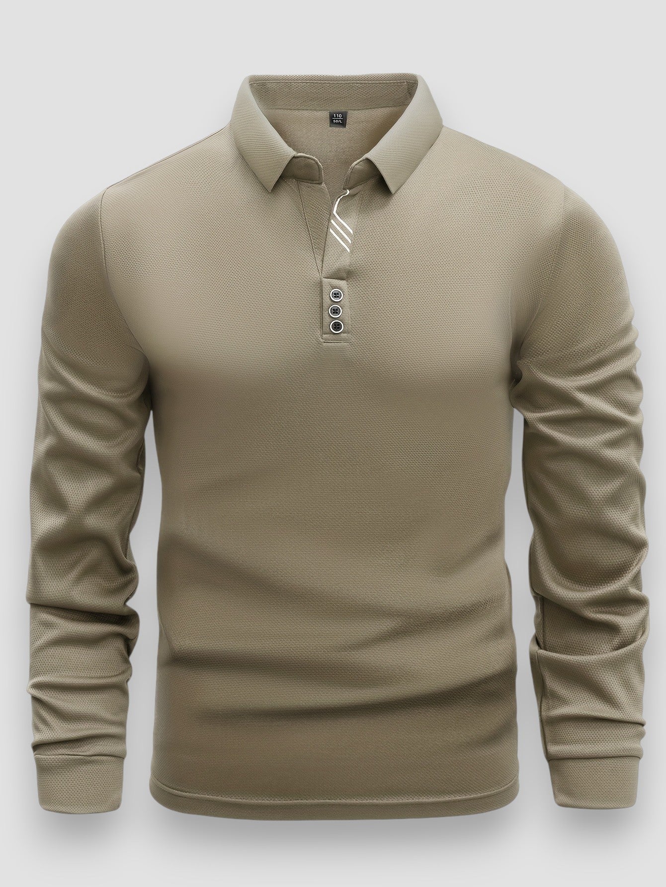 LUIS | POLO DE MANGA LARGA - Aurea Montiel