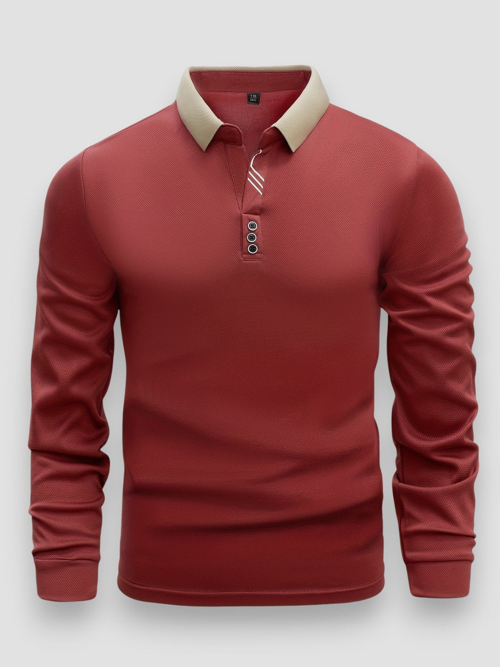 LUIS | POLO DE MANGA LARGA - Aurea Montiel
