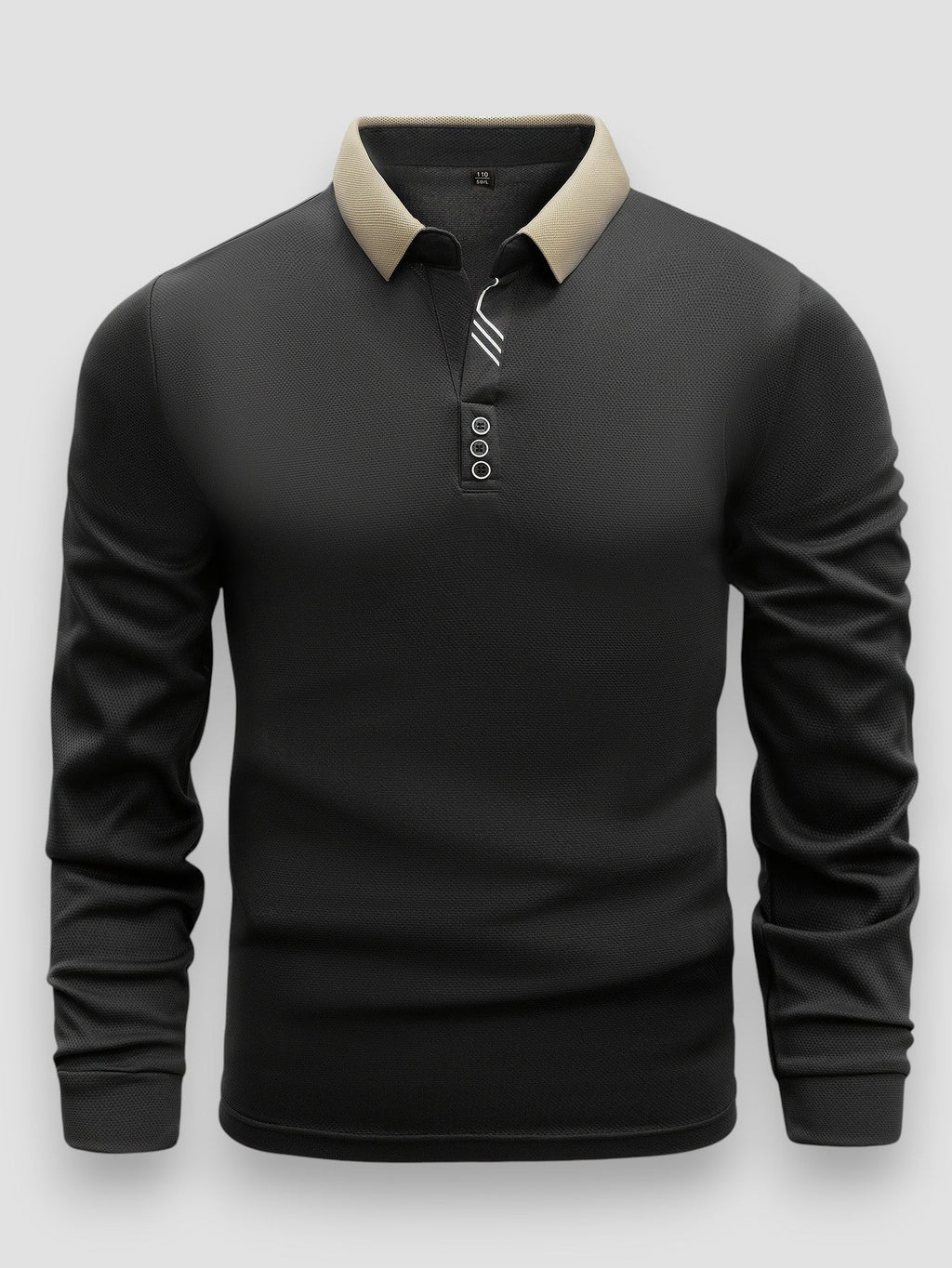 LUIS | POLO DE MANGA LARGA - Aurea Montiel