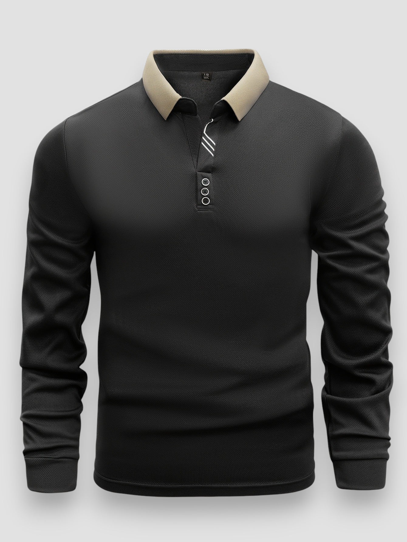 LUIS | POLO DE MANGA LARGA - Aurea Montiel