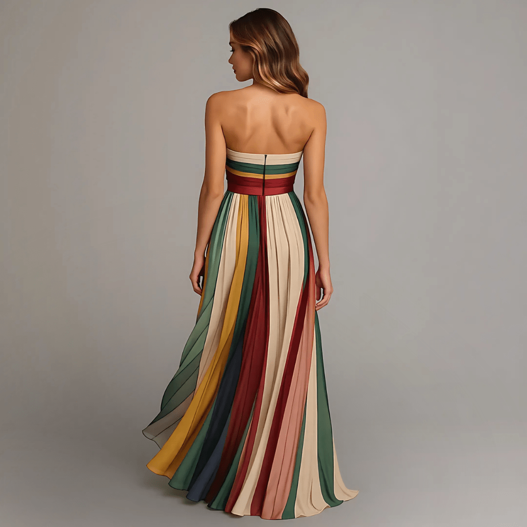 LUZ | VESTIDO FANTASÍA MAXI - Aurea Montiel