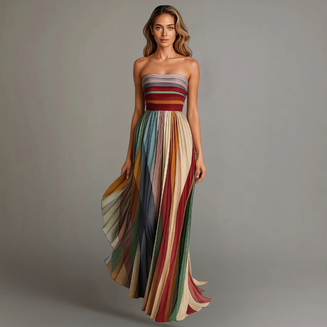 LUZ | VESTIDO FANTASÍA MAXI - Aurea Montiel