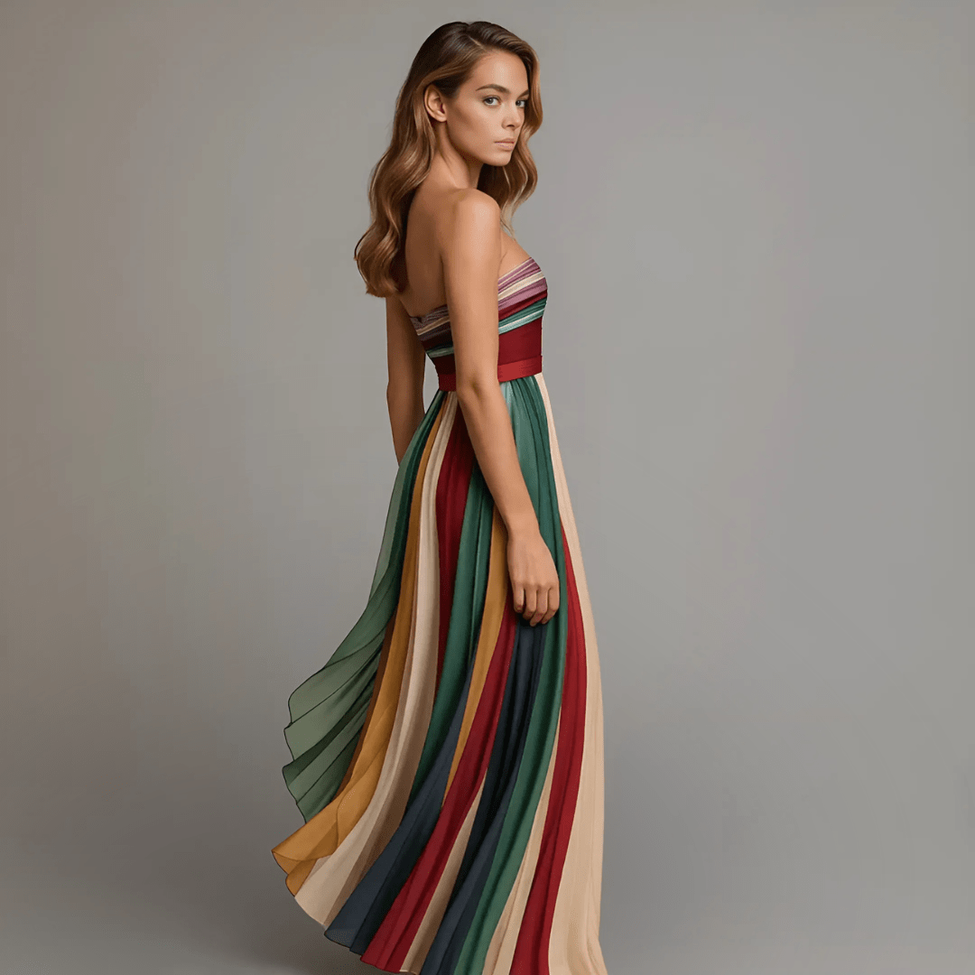LUZ | VESTIDO FANTASÍA MAXI - Aurea Montiel