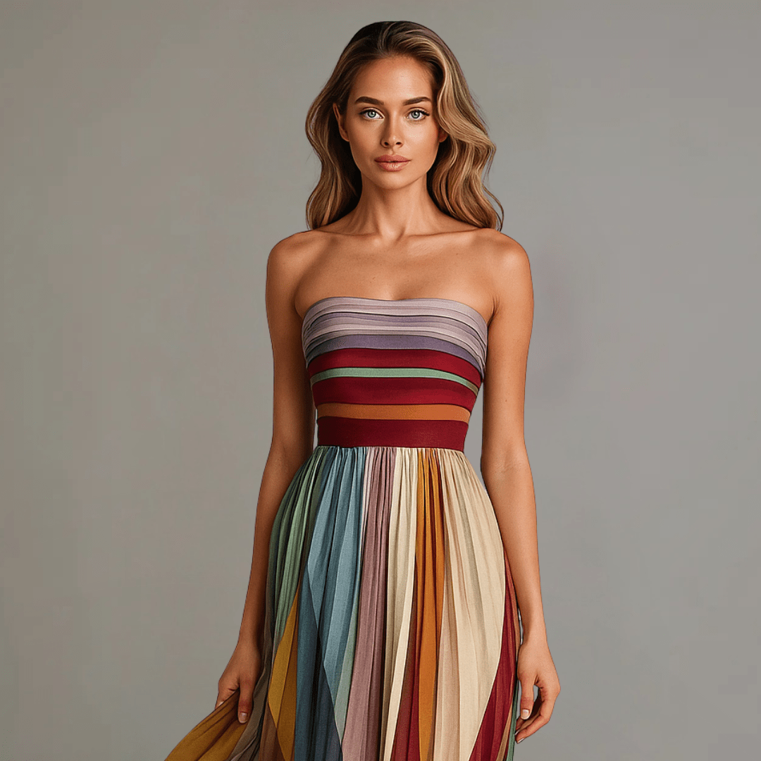 LUZ | VESTIDO FANTASÍA MAXI - Aurea Montiel