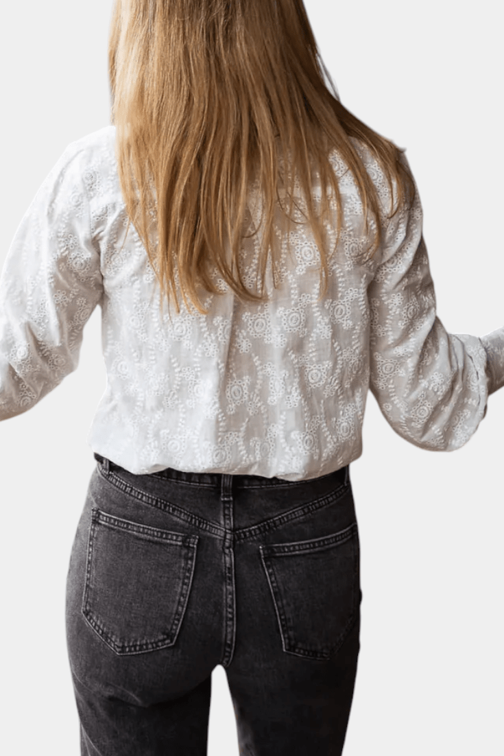 MARCELA | BLUSA DE ENCAJE - Aurea Montiel