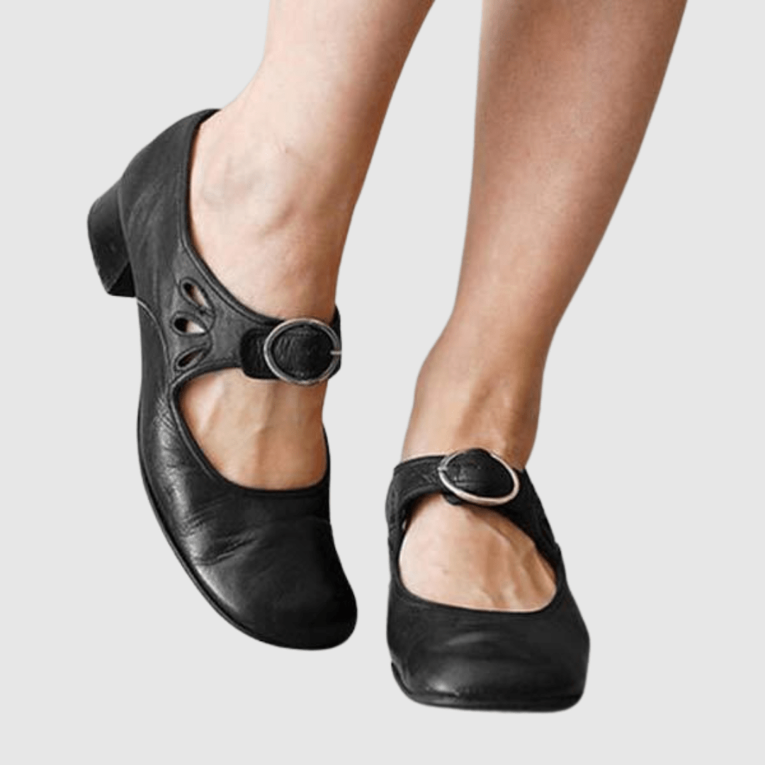MARGARITA | ZAPATOS CON HEBILLA - Aurea Montiel
