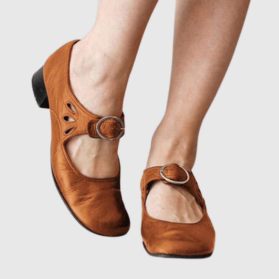 MARGARITA | ZAPATOS CON HEBILLA - Aurea Montiel
