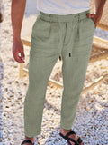 NACHO | PANTALONES DE LINO - Aurea Montiel