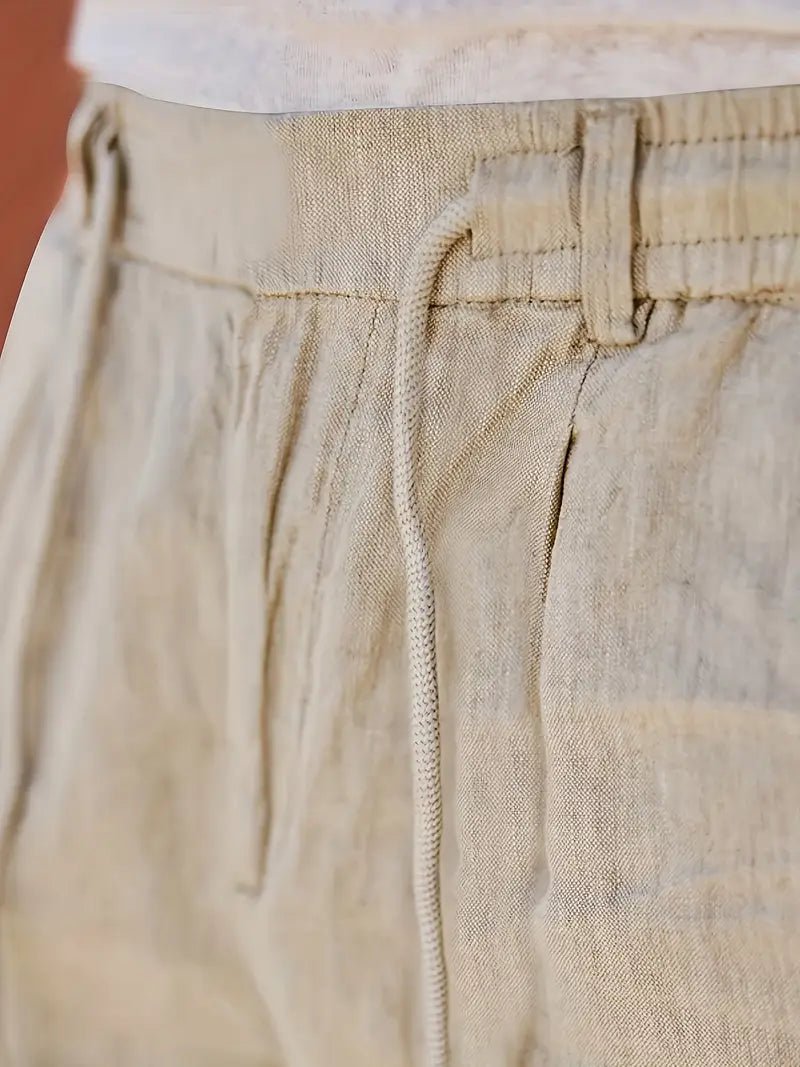 NACHO | PANTALONES DE LINO - Aurea Montiel