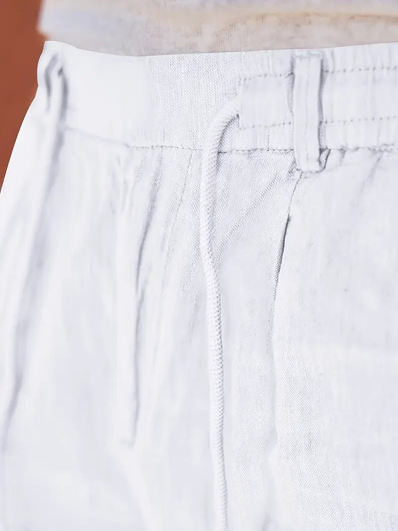 NACHO | PANTALONES DE LINO - Aurea Montiel