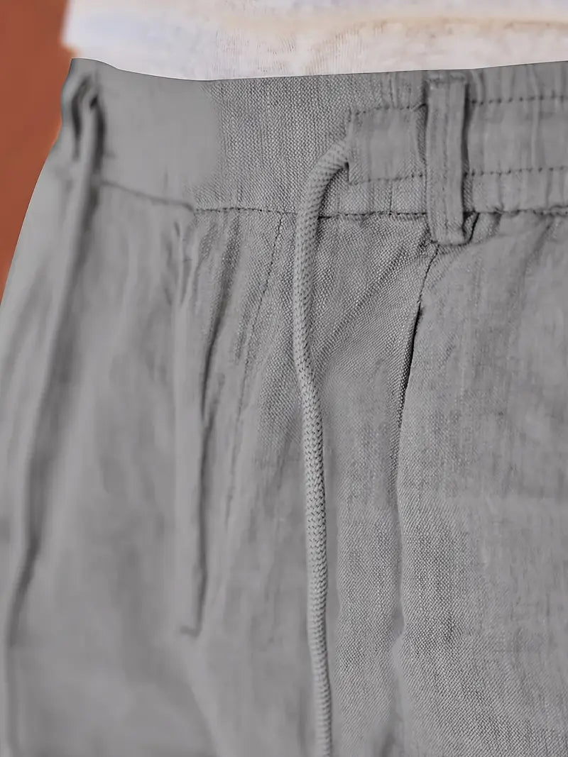 NACHO | PANTALONES DE LINO - Aurea Montiel