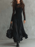 NEREA | VESTIDO MAXI DE TUL - Aurea Montiel