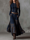 NOA | VESTIDO MAXI ATERCIOPELADO - Aurea Montiel