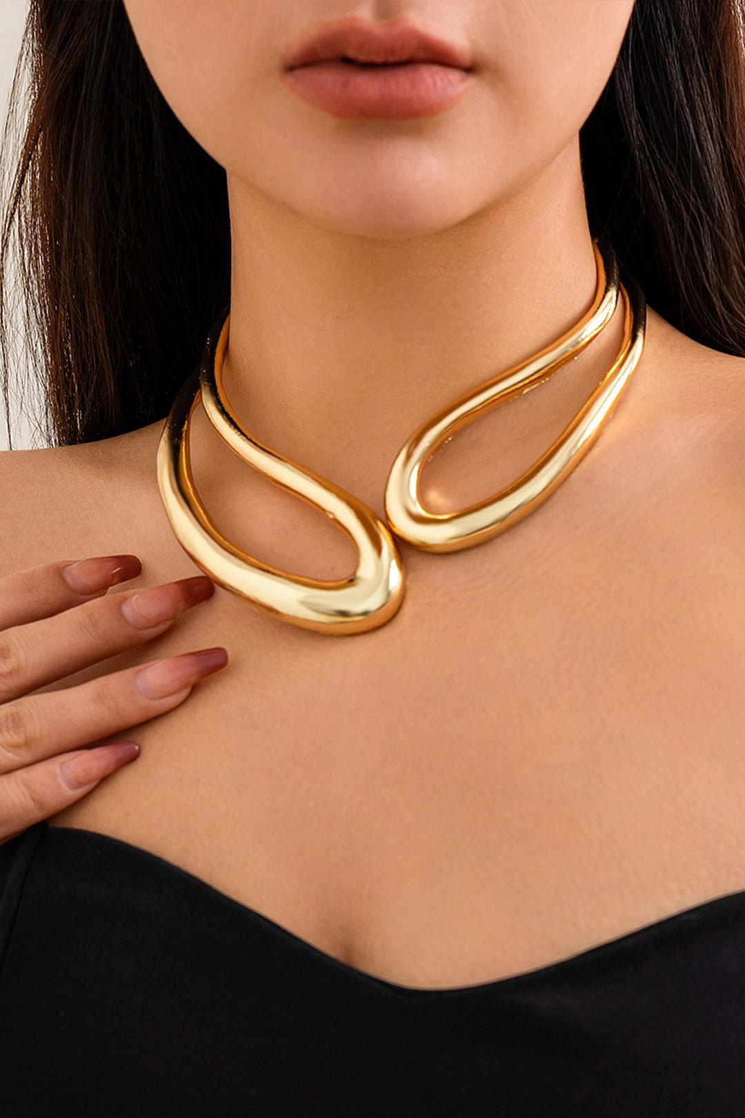 NOR | COLLAR ASIMÉTRICO - Aurea Montiel