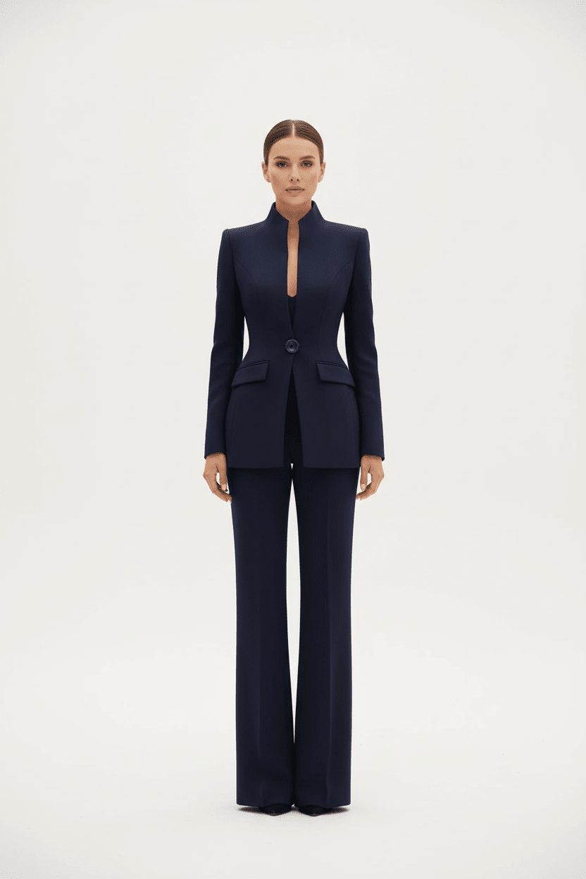 NORA | CONJUNTO DE BLAZER Y PANTALÓN PALAZZO - Aurea Montiel