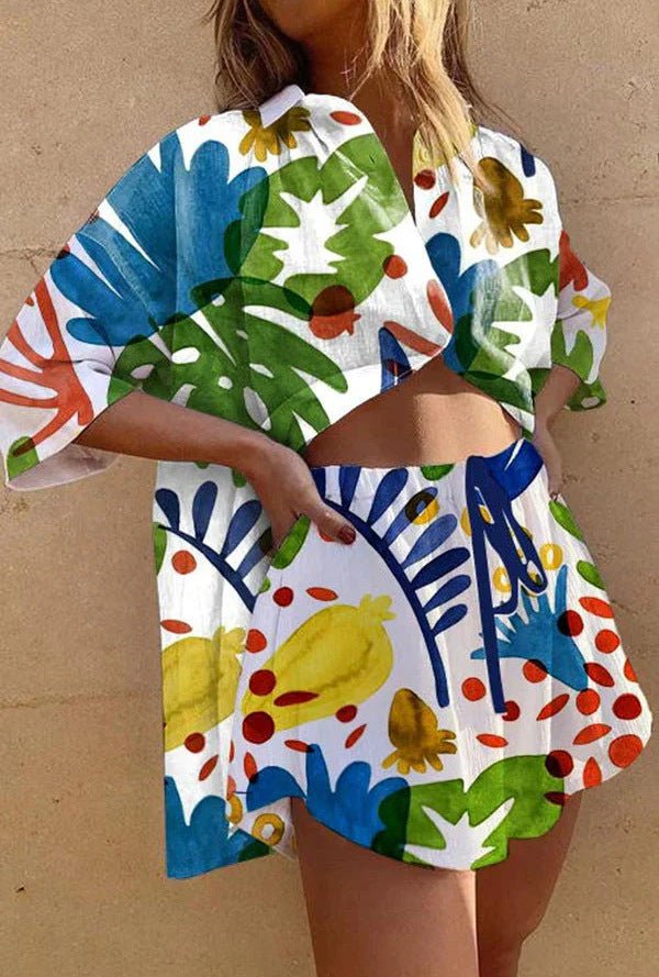 ORIANA | CONJUNTO ESTAMPADO - Aurea Montiel