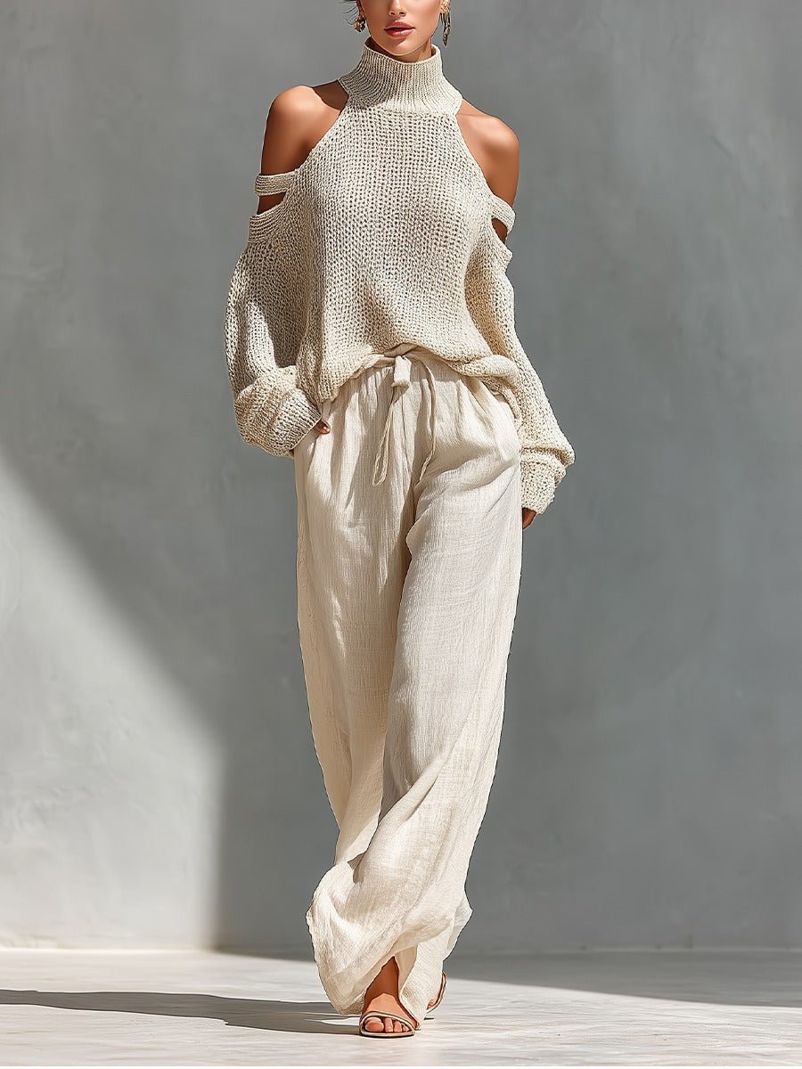 PAULA | CONJUNTO DE LINO 2 PCS - Aurea Montiel