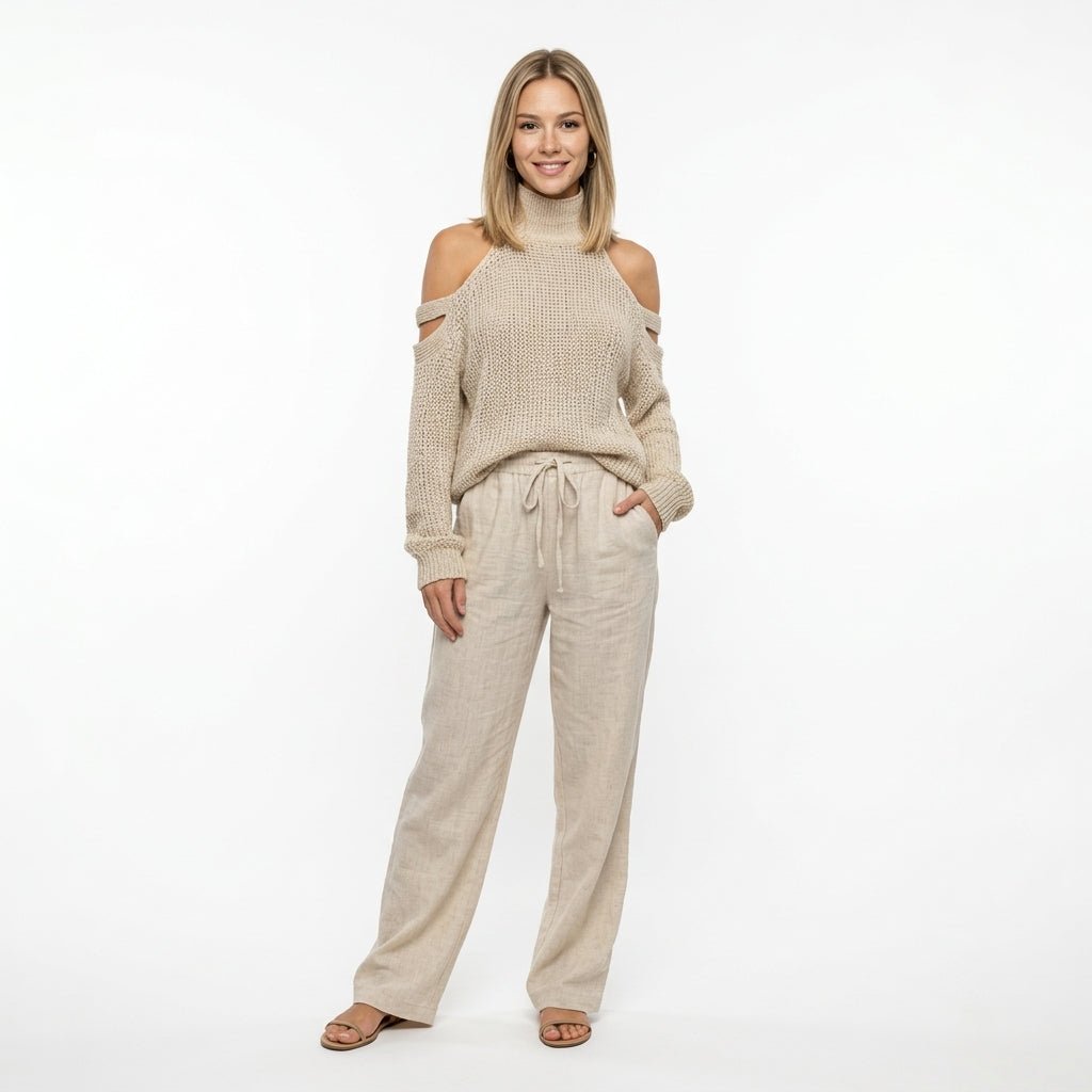 PAULA | CONJUNTO DE LINO 2 PCS - Aurea Montiel