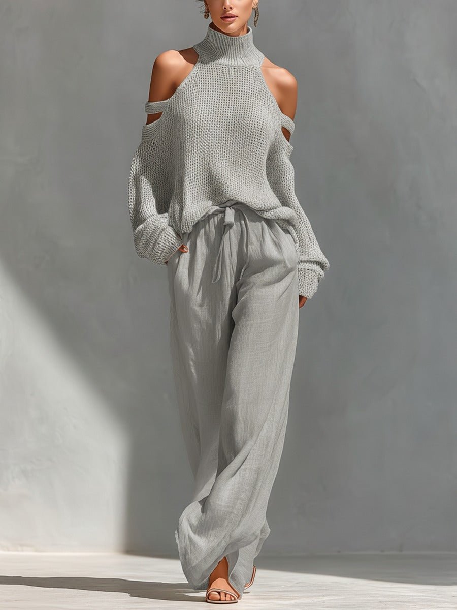 PAULA | CONJUNTO DE LINO 2 PCS - Aurea Montiel