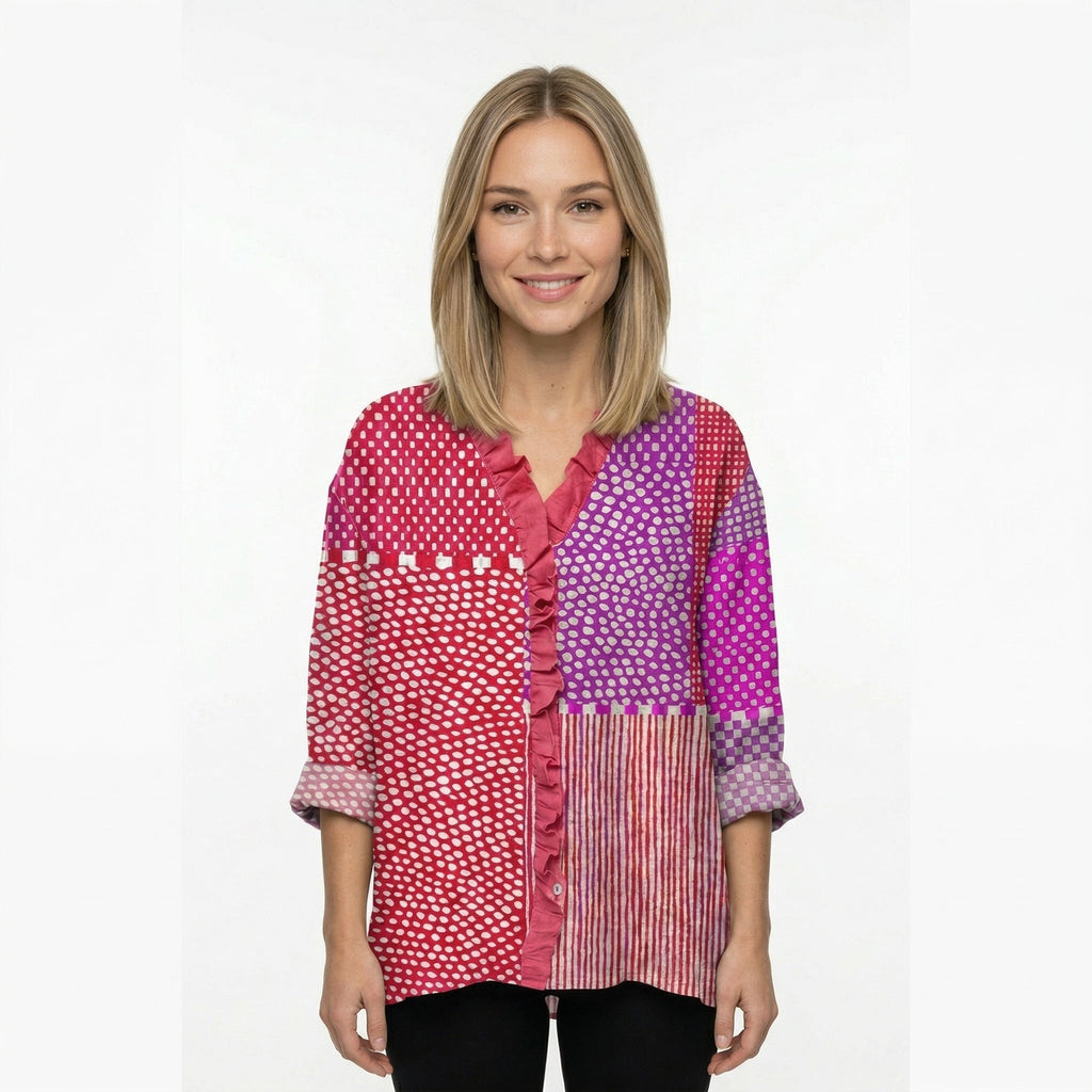 PILAR | BLUSA ESTAMPADA - Aurea Montiel