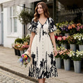 PRISCILA | VESTIDO ELEGANTE MIDI - Aurea Montiel