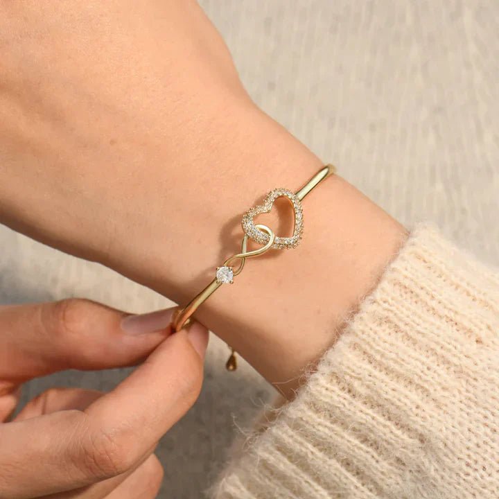 PULSERA ETERNAL | CORAZÓN INFINITO - Aurea Montiel