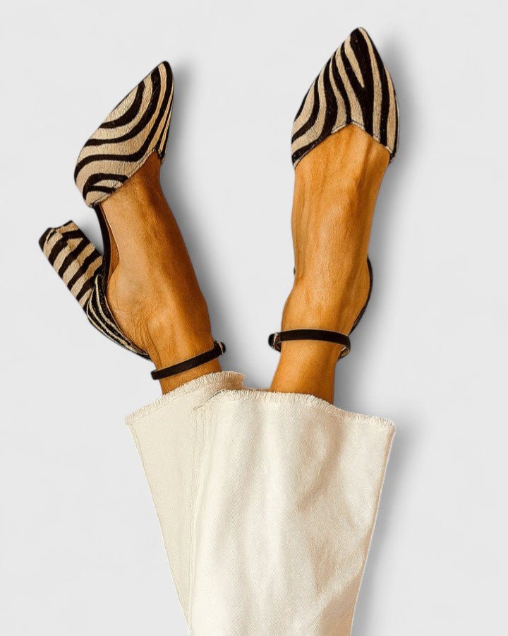 RAQUEL | TACONES ANIMAL PRINT - Aurea Montiel
