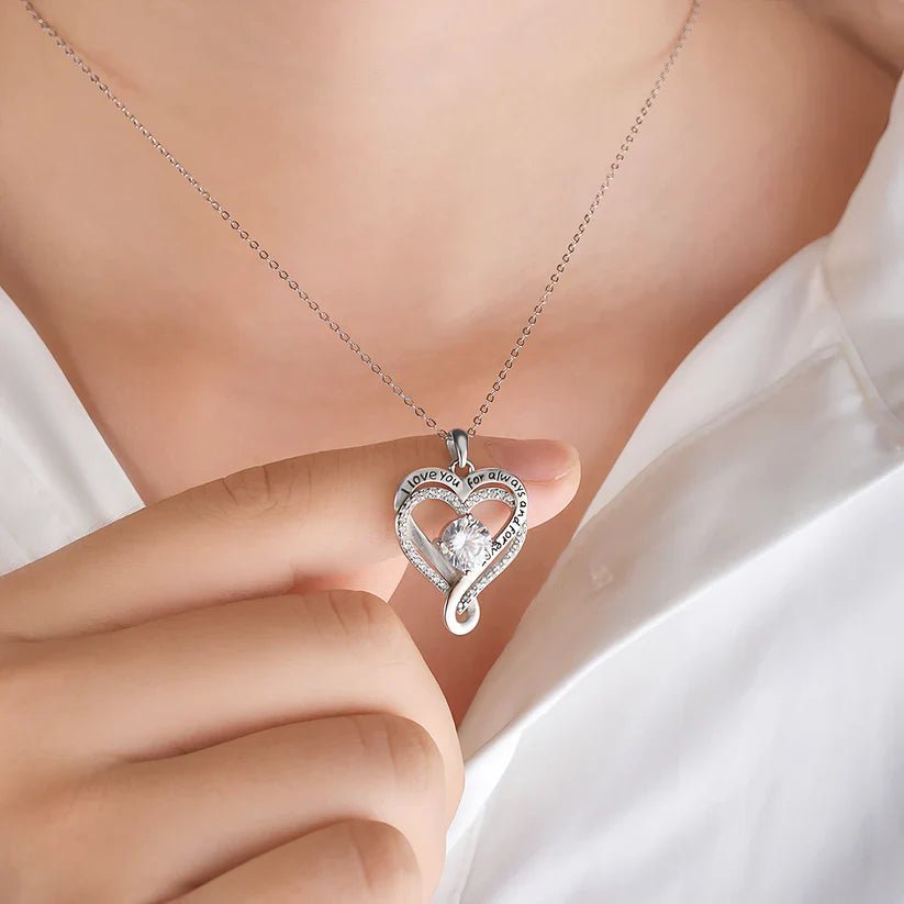 ROMA | COLLAR CORAZÓN CON MENSAJE - Aurea Montiel