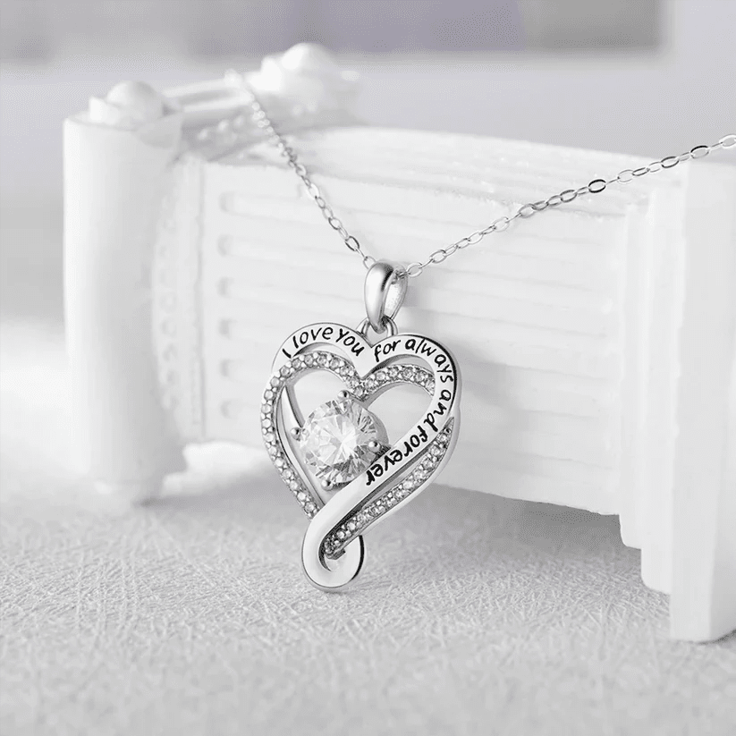 ROMA | COLLAR CORAZÓN CON MENSAJE - Aurea Montiel